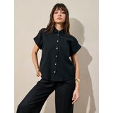 Sinsay Viskozna košulja s primjesom lana | shoptok.hr