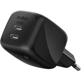 Belkin Ladegerät Dual USB-C 50W PD + PPS ,schwarz WCH019kqBK | shoptok.hr