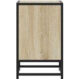 vidaXL Noćni ormarić Sonoma hrast 40x31x50cm Konstruirano drvo i metal | shoptok.hr