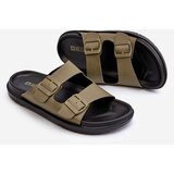 Big Star Men's Light Foam Slippers MM174324 Dark Green | ePonuda.com