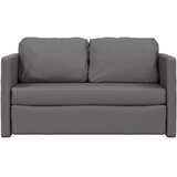  Podni kauč na razvlačenje 2-u-1 sivi 112x174x55 cm umjetna koža | Eponuda.ba
