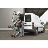 Layher Aluminijast zložljiv oder ZIFA, ploščad 1,80 x 0,75 m, višina odra 3,98 m | Shoptok.si