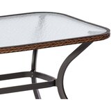 Gardenson VRTNA GARNITURA RAVENNA aluminij barve grafita, temno rjava | Shoptok.si