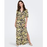 JDY Košulja haljina 'NILE' boja devine dlake (camel) / svijetlobež / zelena / crna | shoptok.hr