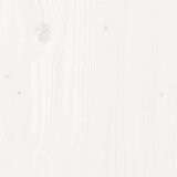 vidaXL Posteljni okvir brez vzmetnice bel 135x190 cm trdna borovina | Shoptok.si