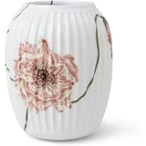 Vaza iz belega porcelana Poppy, višina 21 cm