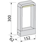 Brilagi LED Spoljašnja lampa BARI LED/10W/230V 4000K IP65 30 cm antracit | Eponuda.com