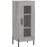 Maison Chic Komoda - Predalnik siva sonoma 34,5x34x90 cm inženirski les, (21717742) Cene