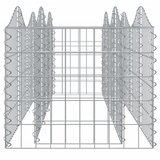  Lučna gabionska povišena gredica 200x50x50 cm pocinčano željezo | shoptok.hr
