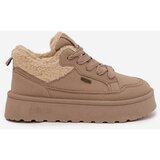 Big Star Women's Platform Sneakers With Sheepskin | Shoptok.si