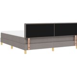  Krevet s uzdignutjem s madracem Taupe 180x200 cm Tkanina | shoptok.hr