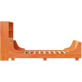 vidaXL Krevet s regalom za knjige bez madraca 90 x 200 cm masivno drvo | shoptok.hr