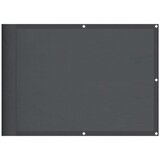  Balkonsko platno antracitno 75x700 cm 100 % poliester oxford | Shoptok.si