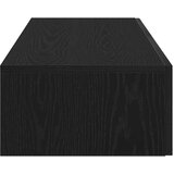  Zidna polica s ladicama crna 60x26,5x15 cm izrađeno drvo | shoptok.hr