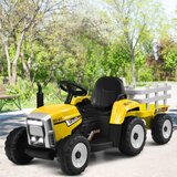  3-hitrostni traktor snemljivo prikolico z daljinskim upravljalnikom, traktor s prikolico | Shoptok.si