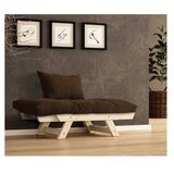Hanah home Vrtna sofa s jednim sjedištem i jastukom, Prirodna i bijela | Eponuda.ba