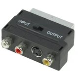 Velteh Adapter skart-3 x RCA sa prekidačem, Crni Cene