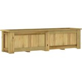 Povišena gredica 196 x 50 x 50 cm od impregnirane borovine | shoptok.hr