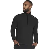 Skech-Knits Burst 1/4 Zip Crna