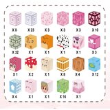  Magnetni set građevinske kocke Ljubimci - 140 dijelova | shoptok.hr