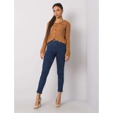 RUE PARIS Jeans trousers-320-SP-2614.05P-dark blue Cene