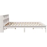 vidaXL Okvir kreveta bez madraca bijeli 180x200 cm od masivne borovine | shoptok.hr
