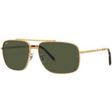 Ray-ban Sončna očala &#039;0RB3796 59 919631&#039; zlata / temno zelena cene