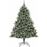  Umjetno božićno drvce Zelena 210 cm PVC, Plastika i Čelik | Eponuda.com