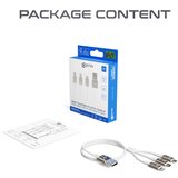  podatkovni kabel iz usb-a na microusb 2.0 / usb-c / lightning, 1,2 m | Shoptok.si