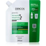 Vichy Šampon protiv peruti za suvu kosu Dercos, Refill, 390ml | Eponuda.com