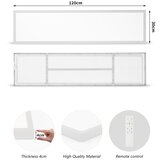  Brilagi-LED prigušiva svetiljka za kupatilo FRAME SMART LED/50W/230V 120x30 IP44 + daljinski upravljač | Eponuda.com