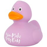Lilalu patkica - You make my day - Rubber Duck - purple | ePonuda.com