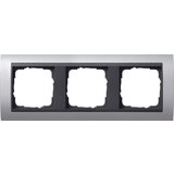 Gira pokrivni okvir 3f. aluminij f.anth.ZL, odporen proti razbitju 021306, (20858756) Cene