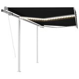  Automatska tenda sa senzorom LED plavo-bijela | shoptok.hr