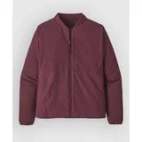 Nano-Air Bomber Jacket berry fig