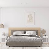 vidaXL Nočna omarica 2 kosa bela 43x36x50 cm Cene