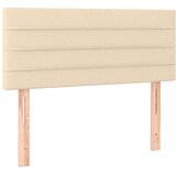  box spring s madracem LED krem 90x200 cm od tkanine | shoptok.hr