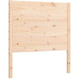  Okvir za krevet s uzglavljem 100x200 cm od masivnog drva | shoptok.hr