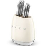 Smeg set noževa u bloku KBSF02CR Krem | Eponuda.ba