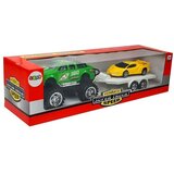  Set vozil - rumeni športni avtomobili in zeleni terenski avtomobili s trenjem | Shoptok.si