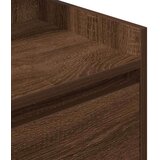 vidaXL Noćni ormarići s 2 ladice 2 kom smeđi hrast 38x34x80 cm | shoptok.hr