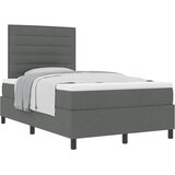  s opruga kutije Tamno siva 120 x 190 cm tkanina | shoptok.hr