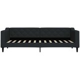 vidaXL dnevni krevet na razvlačenje crni 80 x 200 cm od tkanine | shoptok.hr
