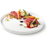 Bormioli Rocco Plitev krožnik z robom Grangusto 27cm / steklo opal, (5000199227) | Shoptok.si