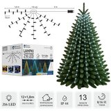  LED lanac svjetala s prstenom, 216 LED dioda, 1,8 m, hladno bijela – za unutarnju i vanjsku upotrebu | shoptok.hr