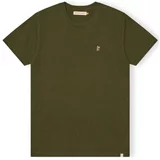 Revolution Majice & Polo majice T-Shirt Regular 1364 POS - Army Mel Zelena