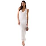 Guess bela maxi haljina Cene