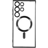 Maska silikonska magsafe za samsung S24 ultra/ crna