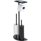 Wenko 26060100 - Set za WC COSENZA 32,5x72 cm crna Cene