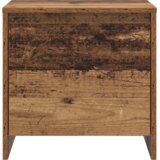 vidaXL Noćni ormar Staro drvo 45 x 34 x 44.5 cm Konstruirano drvo | shoptok.hr